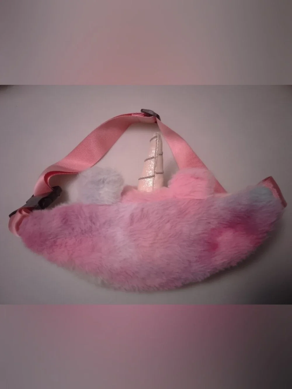 plush unicorn fanny pack